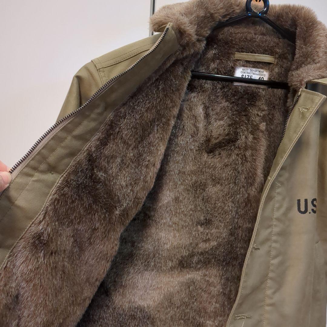 HOUSTON N-1デッキジャケット サイズ40