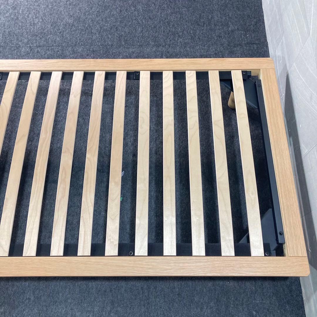 MUJI 無印良品 無印 ベッドフレーム シングル 天然木 シンプル d4233