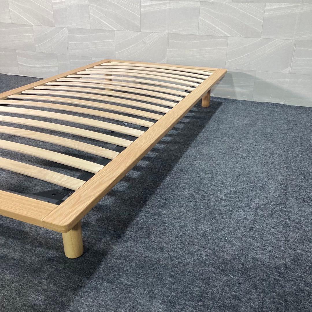 MUJI 無印良品 無印 ベッドフレーム シングル 天然木 シンプル d4233