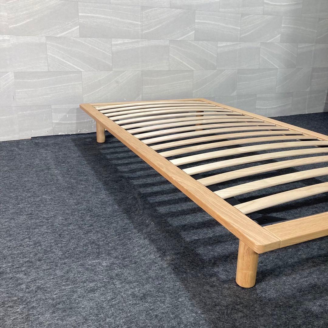 MUJI 無印良品 無印 ベッドフレーム シングル 天然木 シンプル d4233