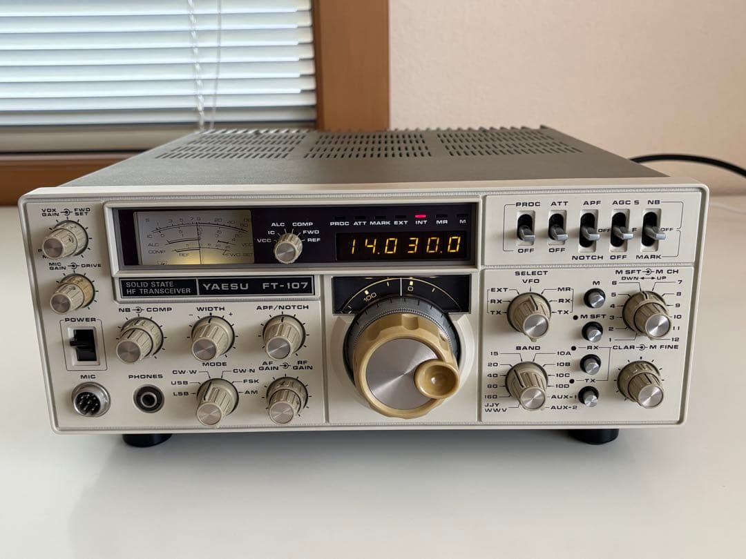 YAESU FT-107 アマチュア無線トランシーバー 100W機