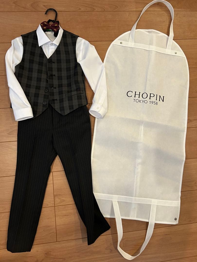 クリーニング済！CHOPIN フォーマルスーツ　スリーピース