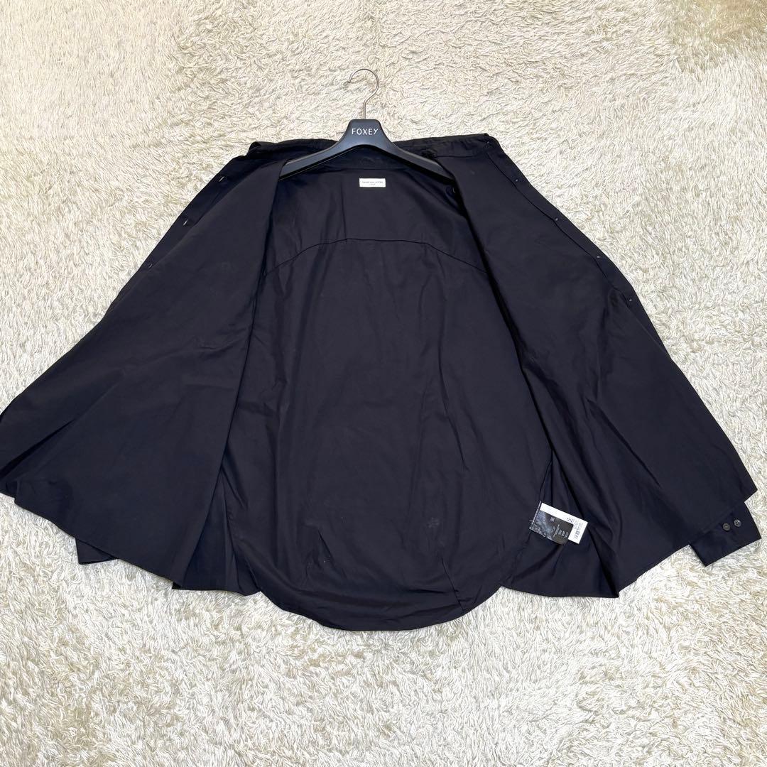 大きいサイズ　近年モデル　ドリスヴァンノッテン　ワイドシャツ　3L～4L　黒