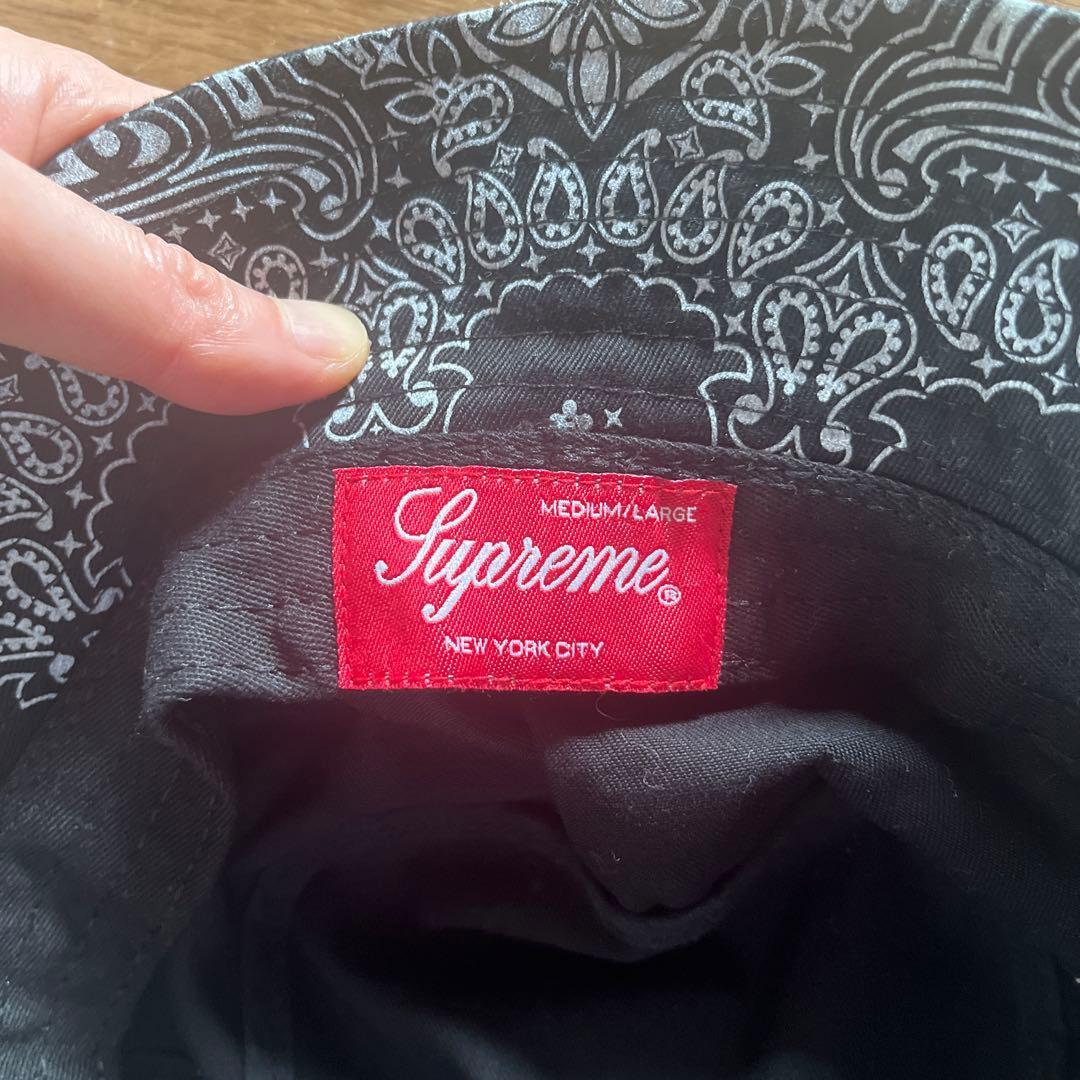 Supreme バケットハット M/L バンダナ柄