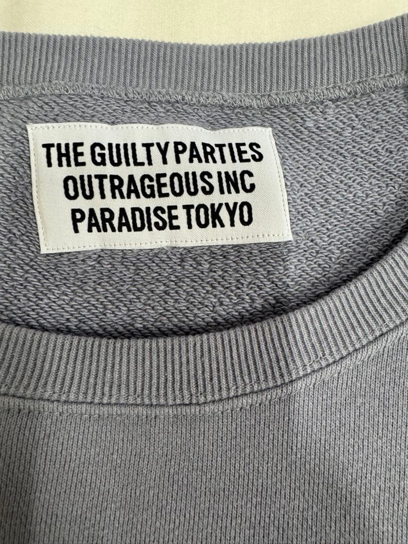 WACKO MARIA GUILTY PARTIES トレーナー グレー　M