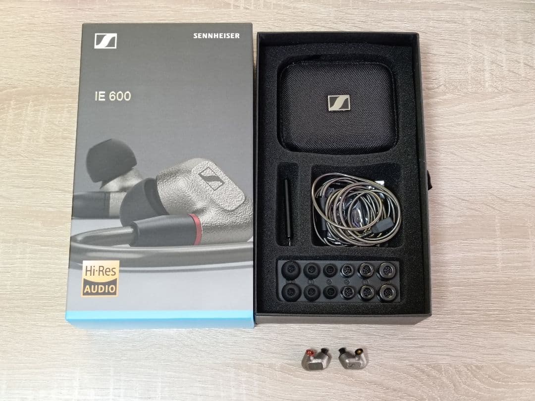 Sennheiser IE 600 リケーブル可能イヤホン