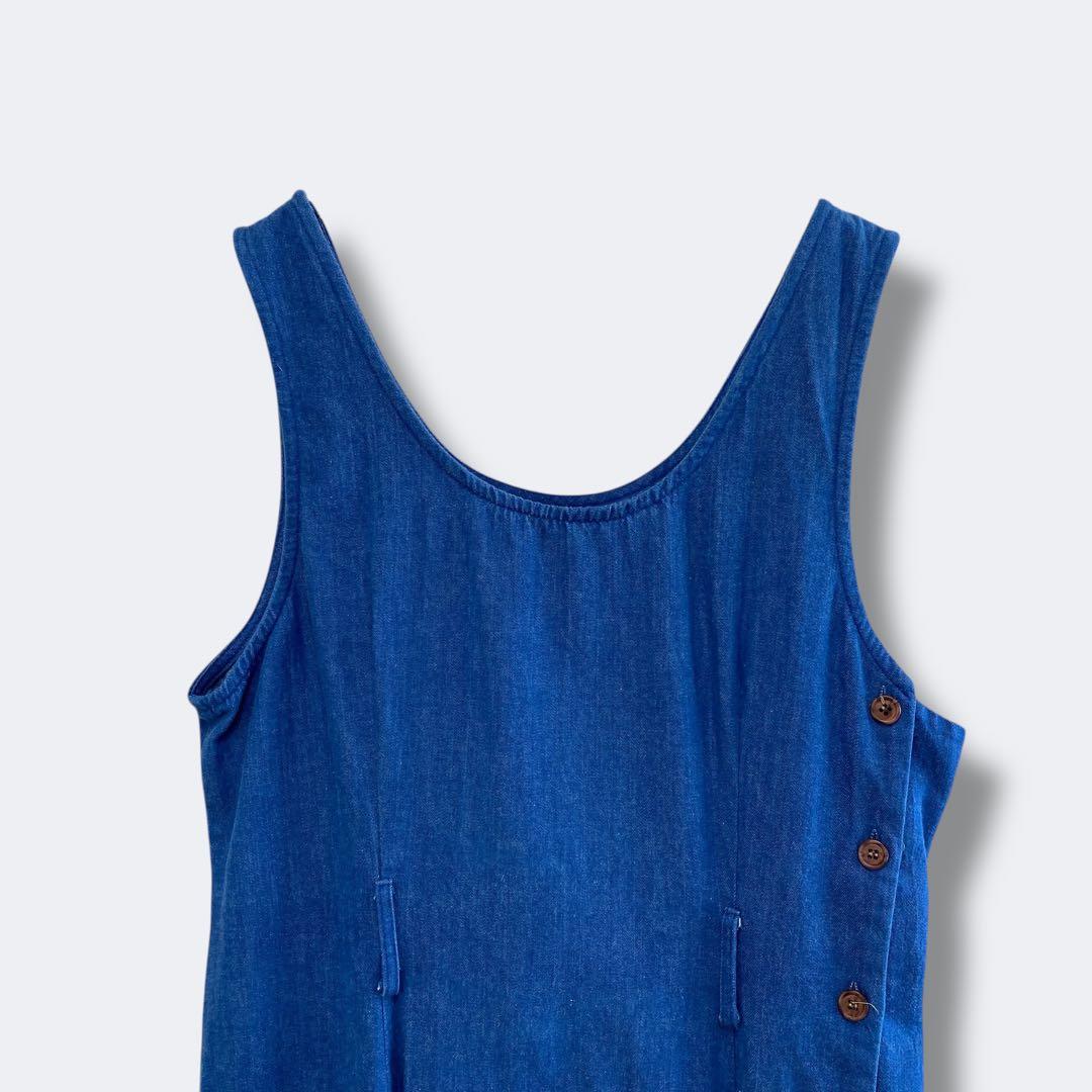 3点 ¥10,000 ビンテージ 古着 卸 レトロ USA製デニムワンピース