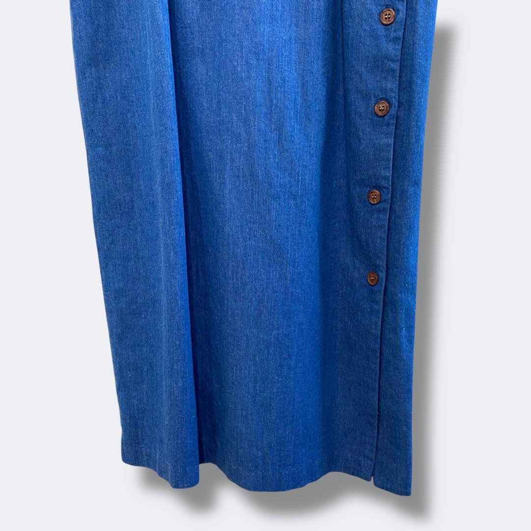 3点 ¥10,000 ビンテージ 古着 卸 レトロ USA製デニムワンピース