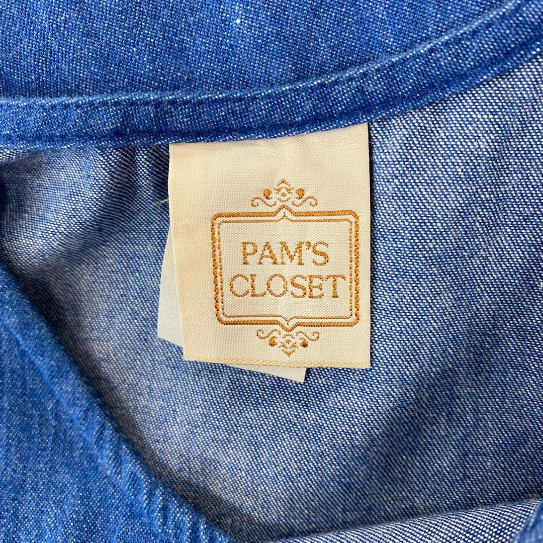 3点 ¥10,000 ビンテージ 古着 卸 レトロ USA製デニムワンピース