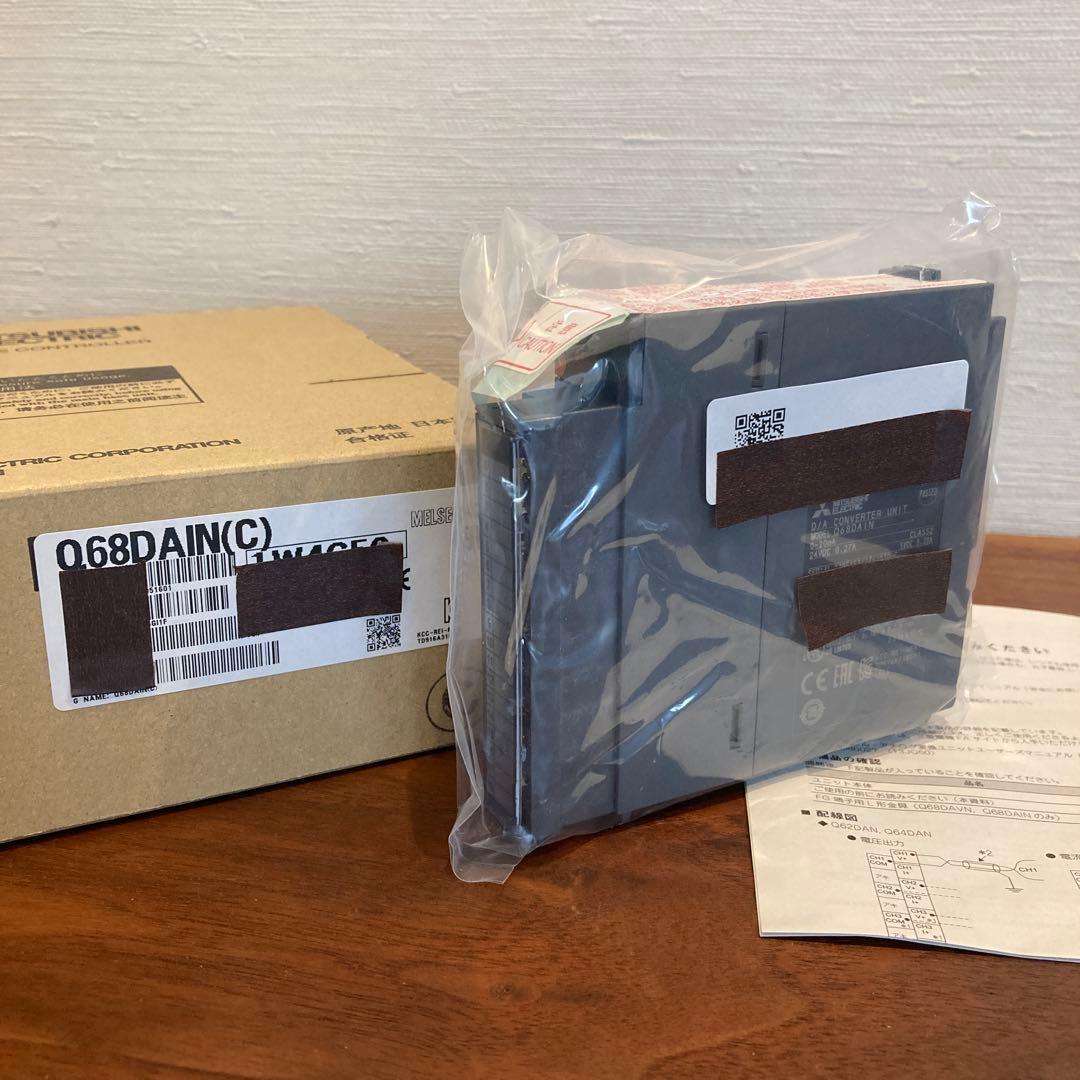 【新品】Q68DAIN 三菱　シーケンサ　アナログ出力ユニット