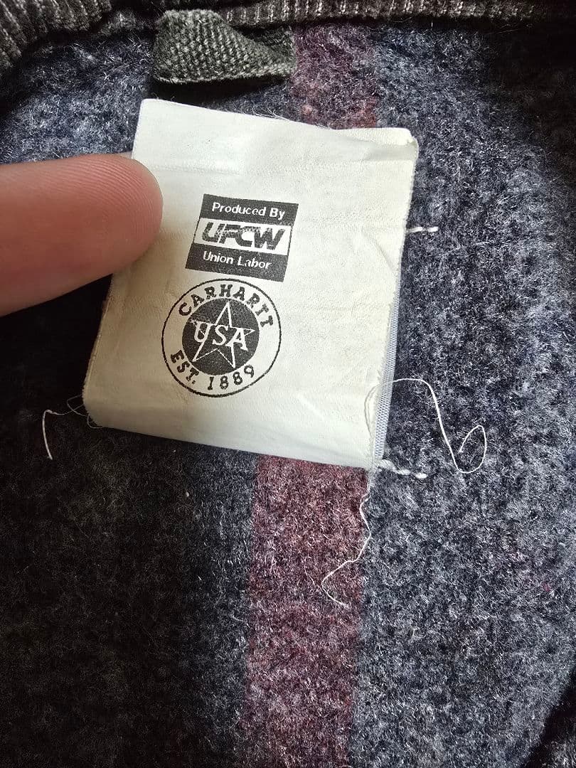 USA製 カーハート ミシガンチョアコート C01 MOS S