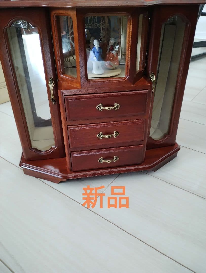 昭和レトロ　オルゴールキャビネット ミュージックシアター