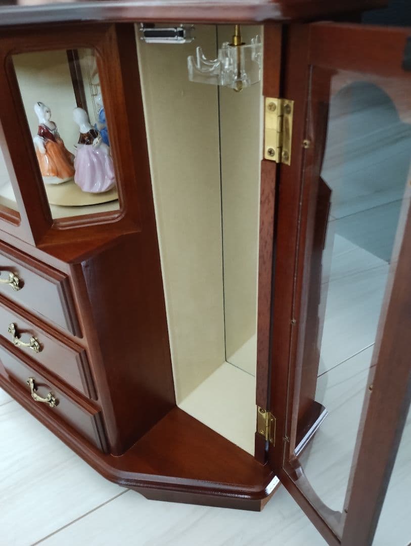 昭和レトロ　オルゴールキャビネット ミュージックシアター