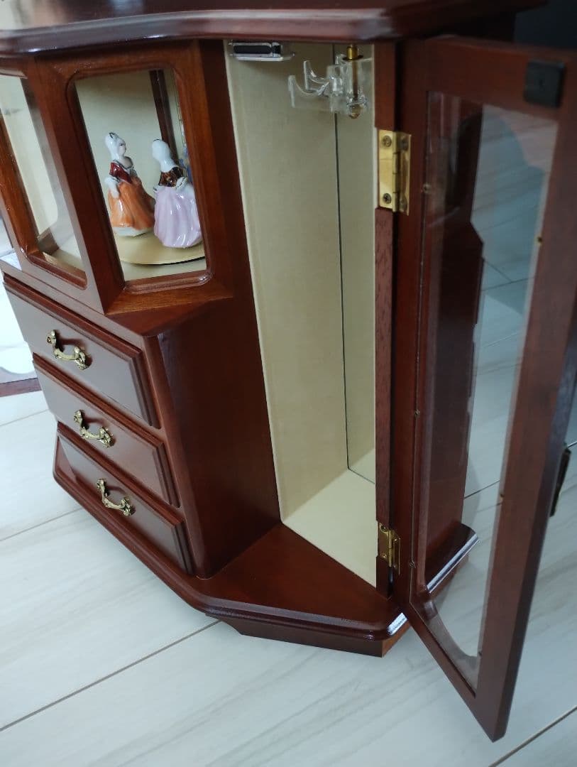 昭和レトロ　オルゴールキャビネット ミュージックシアター