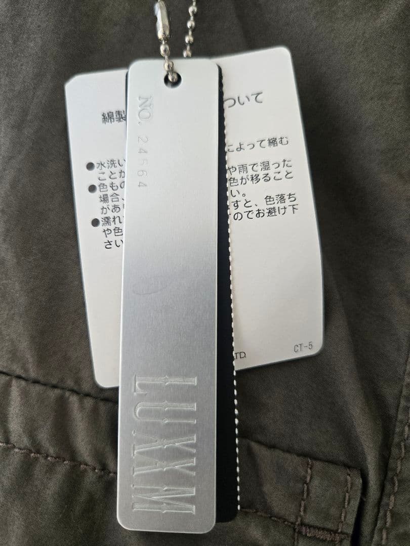 LUXXM ラグエム オリーブグリーン カーゴパンツ　新品未使用