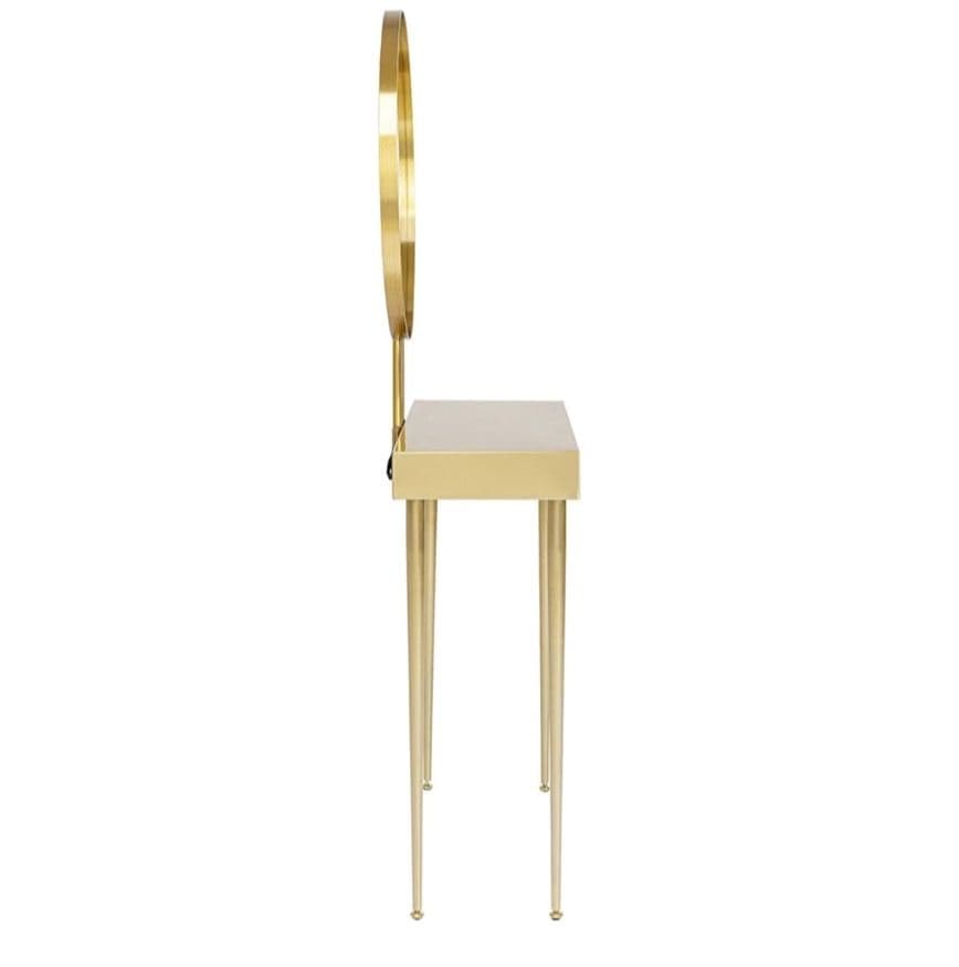 KARE コンソールミラー　ゴールド ドレッサー