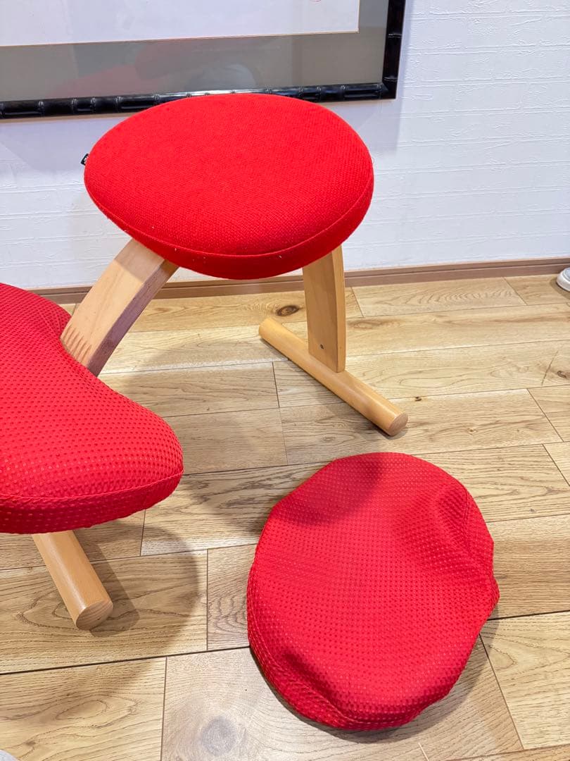 Rybo BalansEASY バランスチェア 金ロゴ 専用カバー付き 姿勢矯正