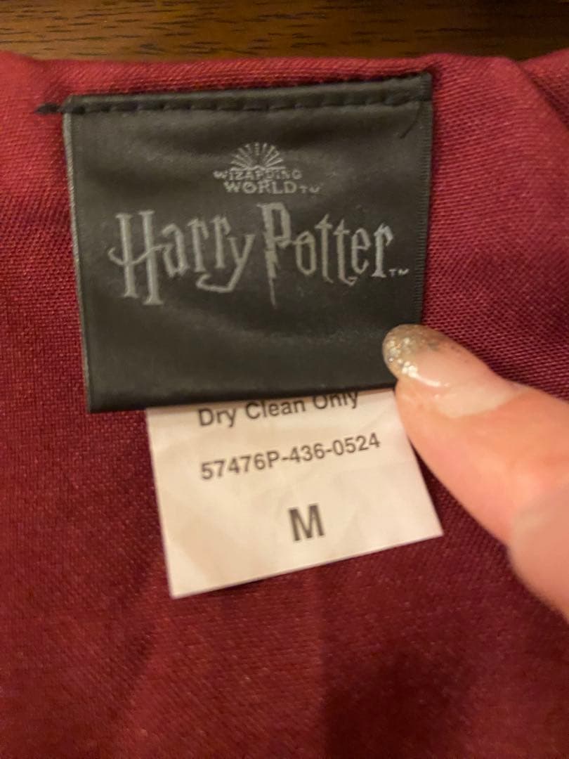 【正規品美品】 ハリー・ポッター グリフィンドール ローブ M