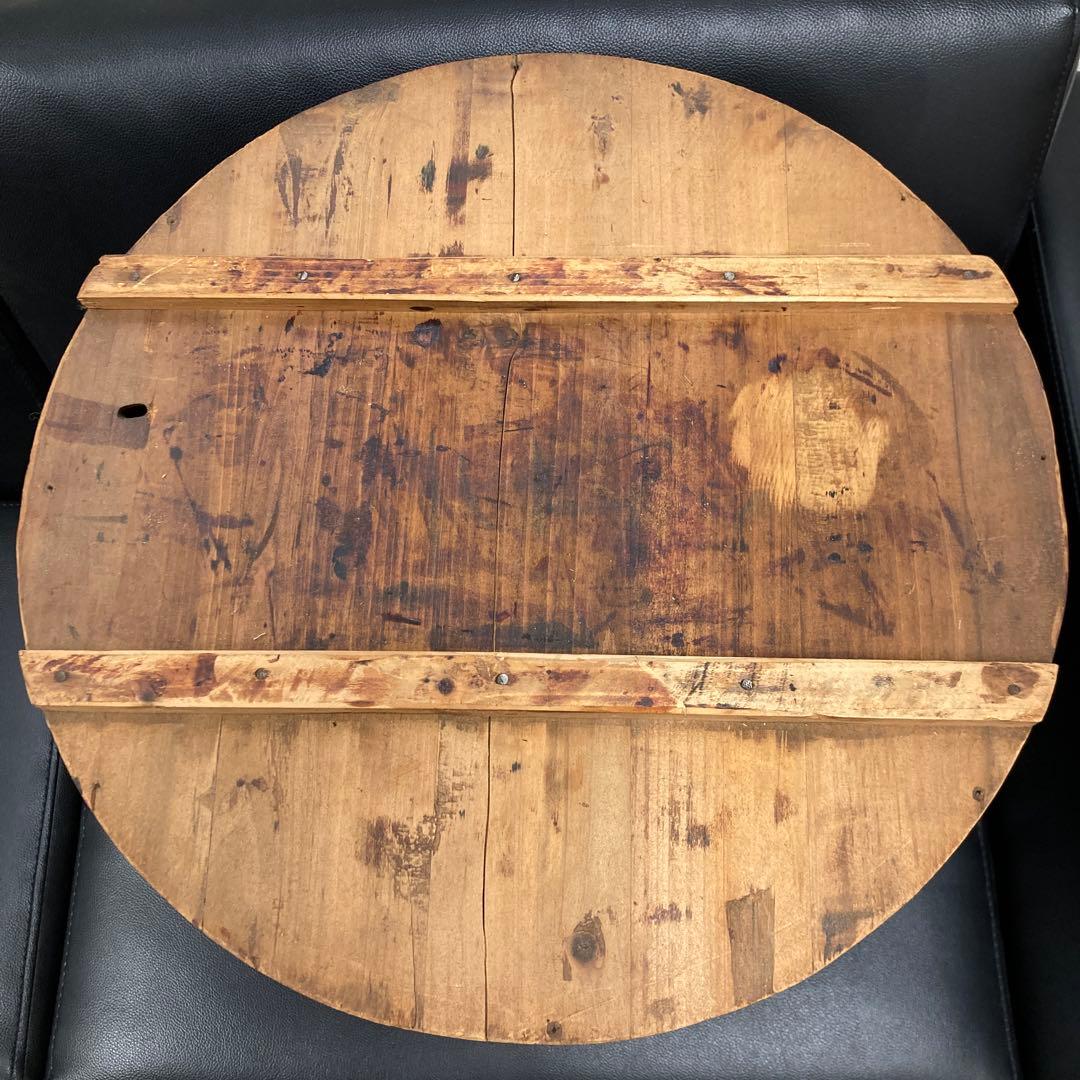 まっぴー　漆塗り木桶　蓋付き