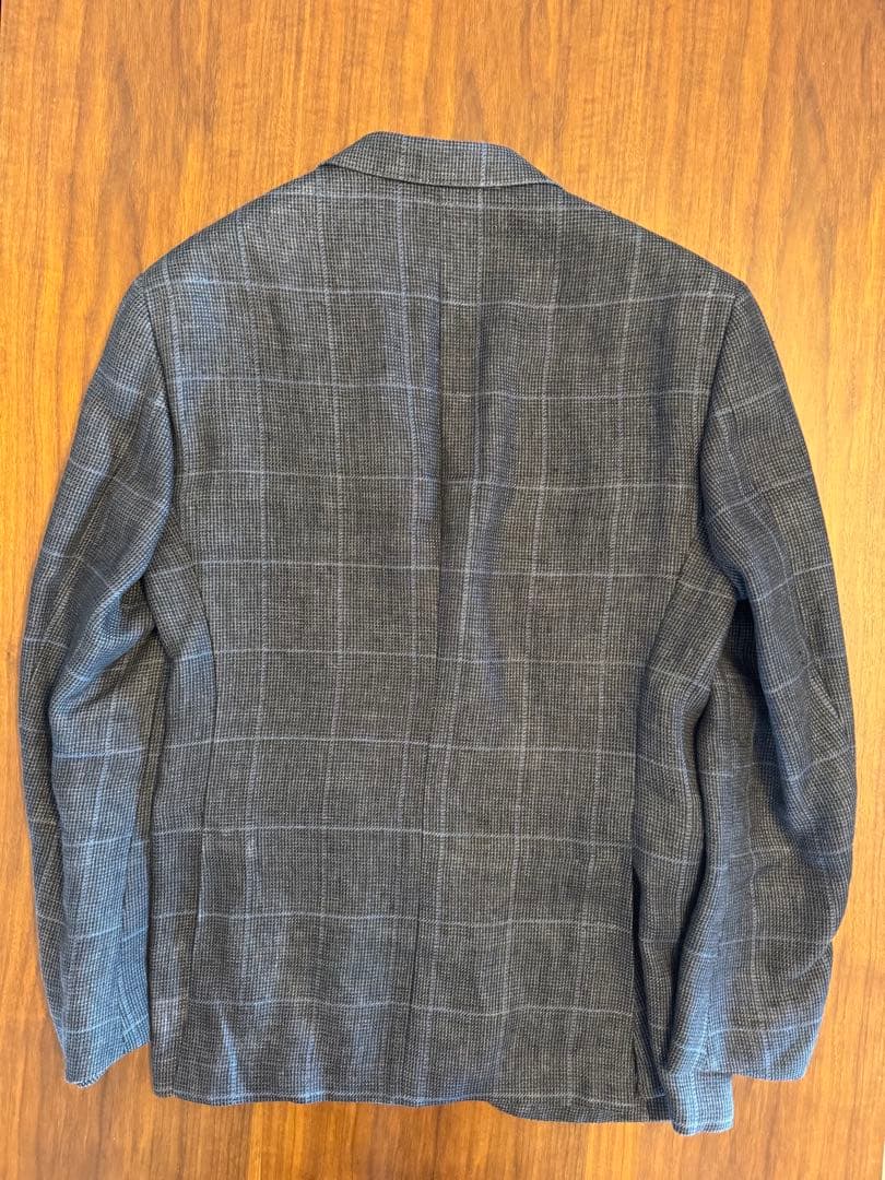 Polo Ralph Lauren テーラードジャケット グレー リネン