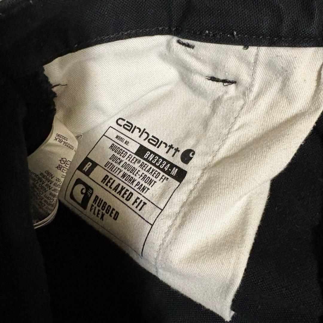 【早い者勝ち】Carhartt ダブルニー　ブラック　30×30
