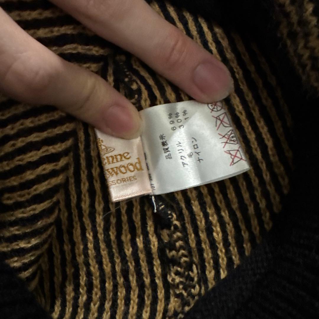 vivienne westwood ビーニー ヒョウ柄