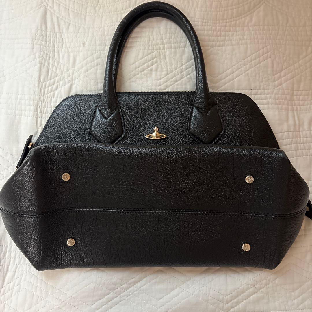 ☆最終値下げ☆【美品】Vivienne Westwood 黒 ハンドバッグ