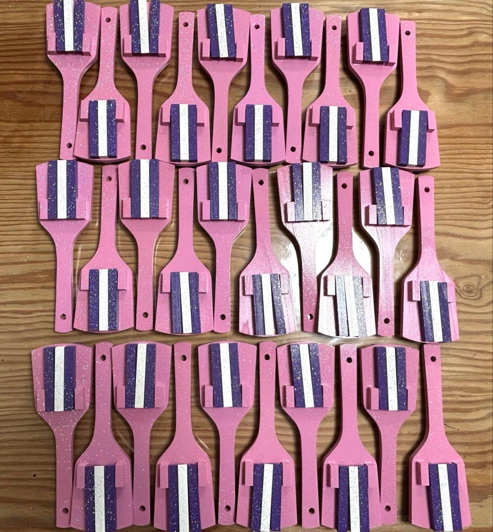 ローズ スペシャル鳴子 桜色 ラメあり 15組30本セット