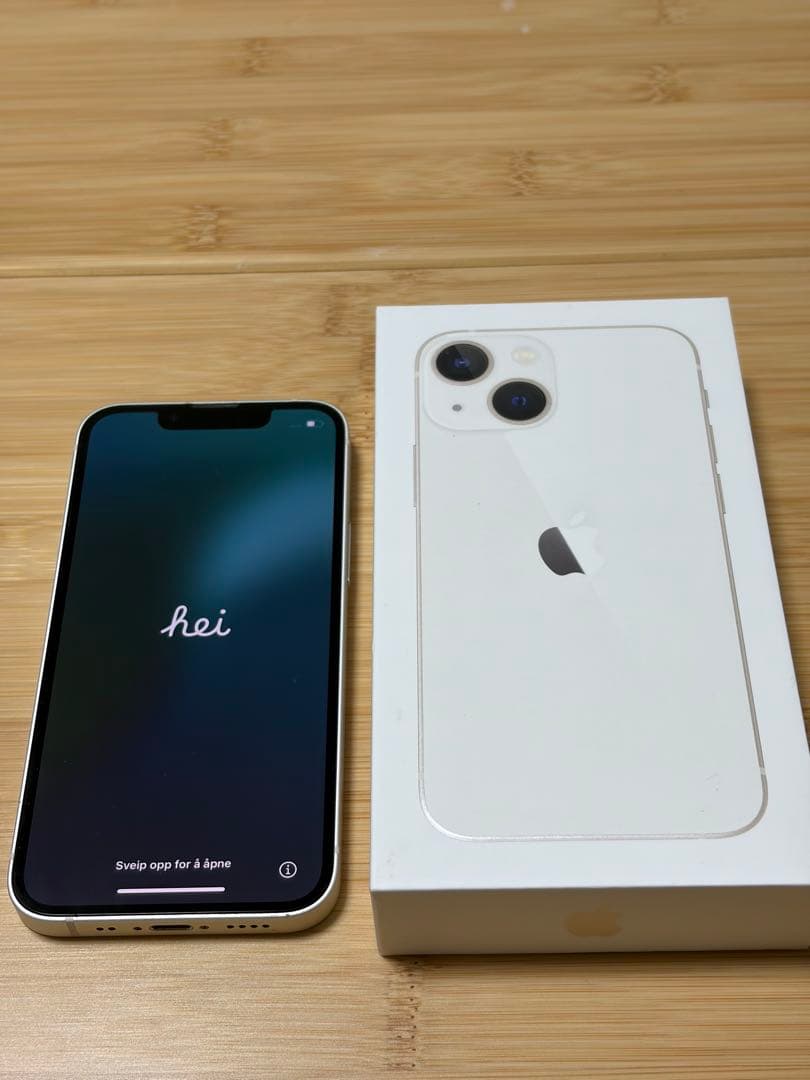 iPhone 13 mini 256GB SIMフリー　ケーブル付