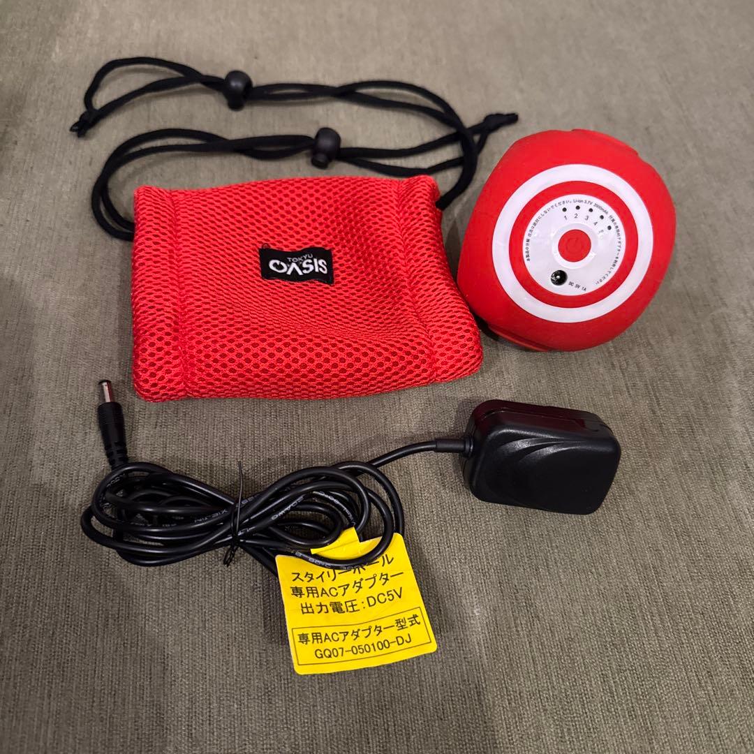 東急スポーツオアシス OASIS スタイリーボール SLB-100 赤 レッド