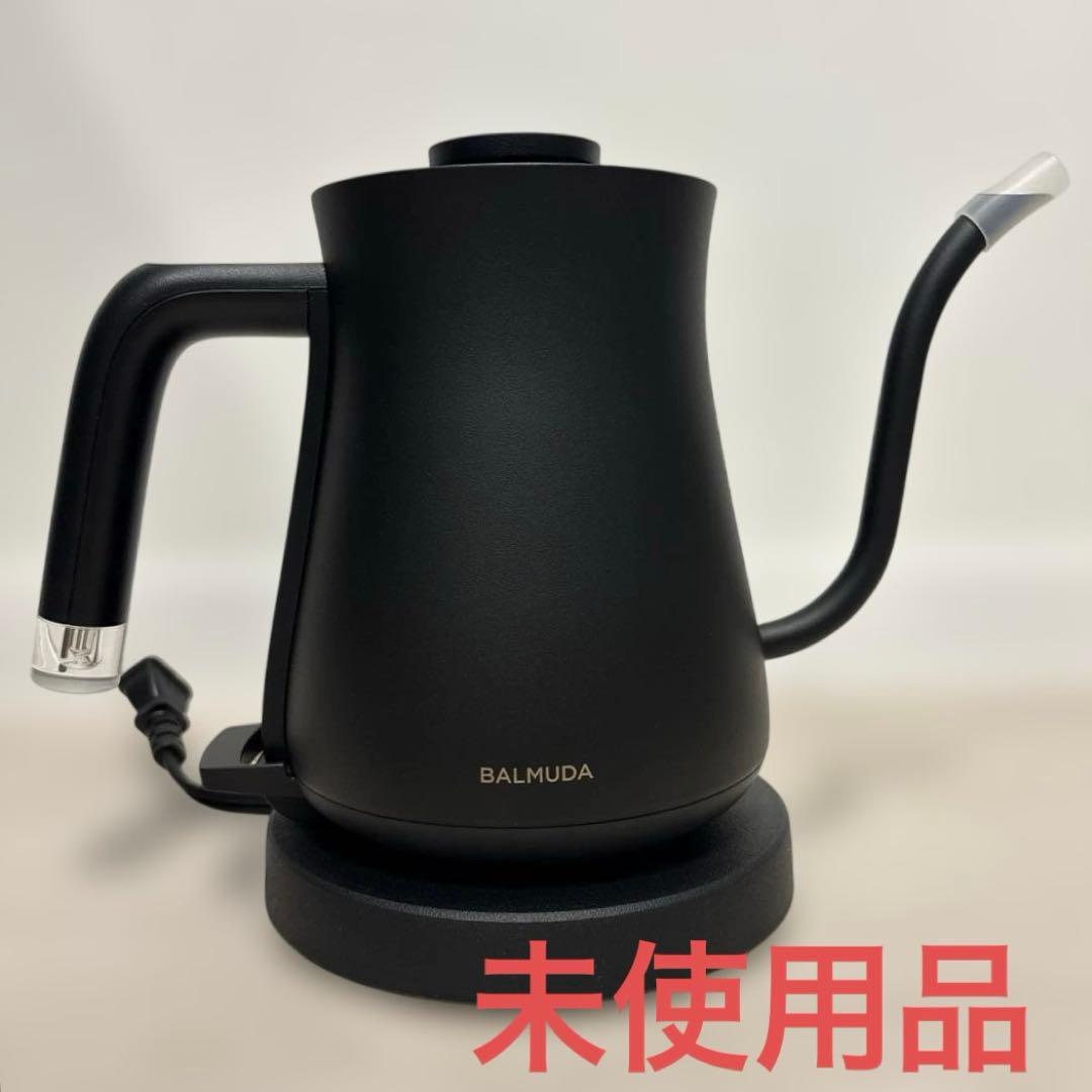 [未使用品]BALMUDA 電気ケトル ブラックKPT01JP-BK