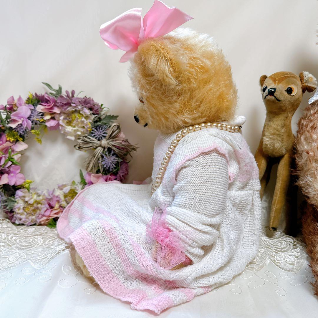 ❤️うさぽん様❤️ アンティークベア　2体セット