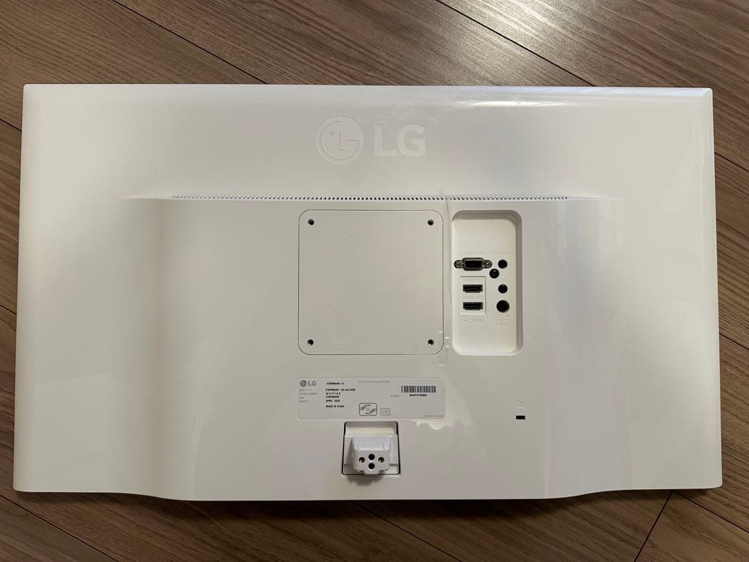 メ*ン様 LG 27MP89 モニター2枚