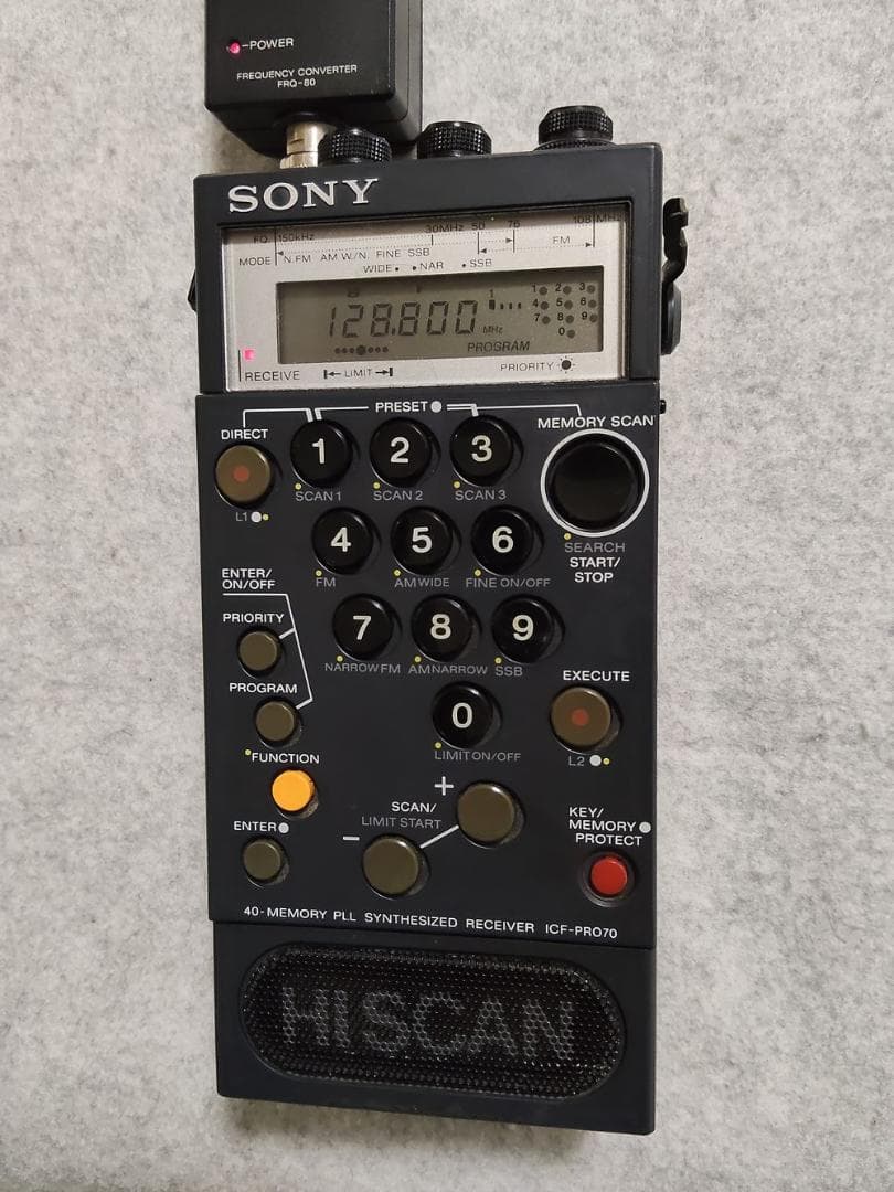 値下げ！ SONY ICF-PRO70 整備品　受信良好