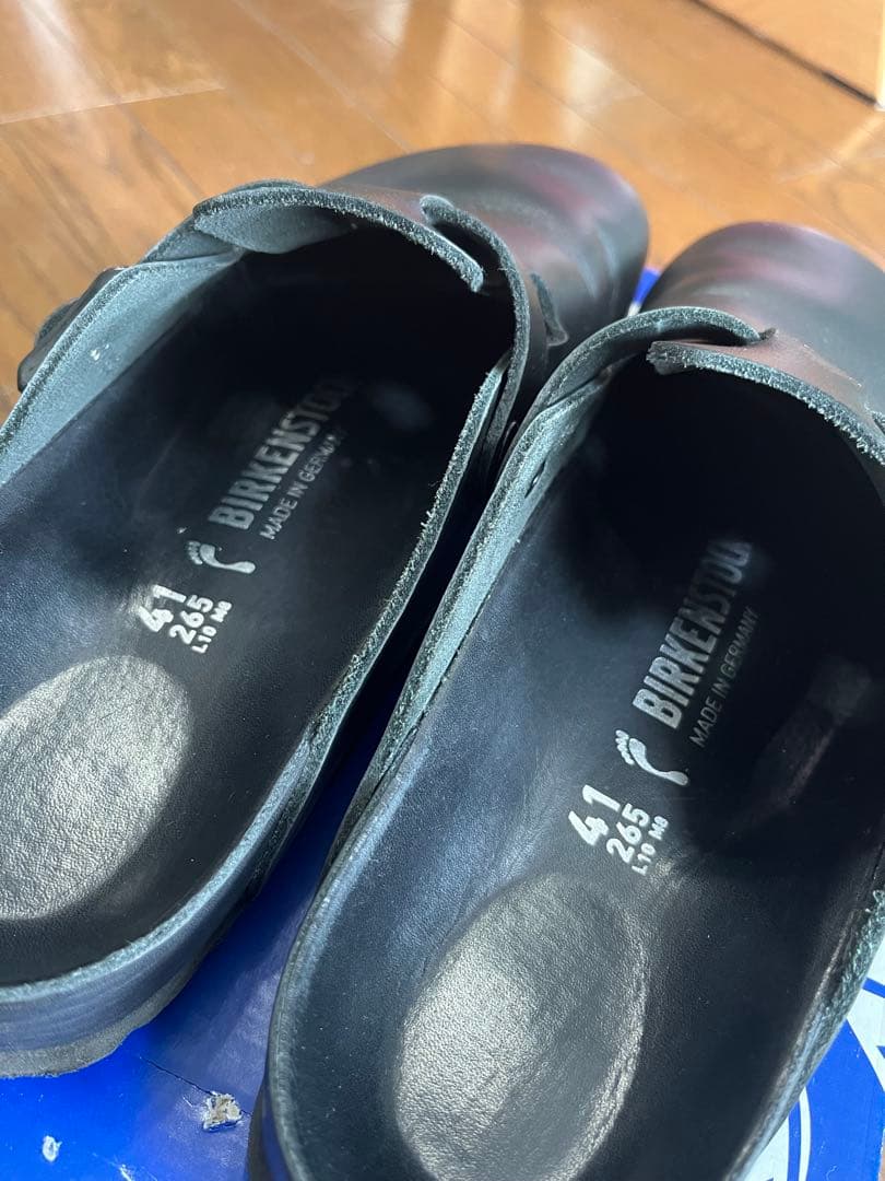 BIRKENSTOCK ビルケンシュトック　ボストン 41 26.5 レザー