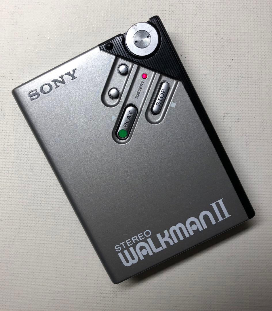 オススメ快音快走SONYカセットウォークマンWM-II (WM-2)可動品A