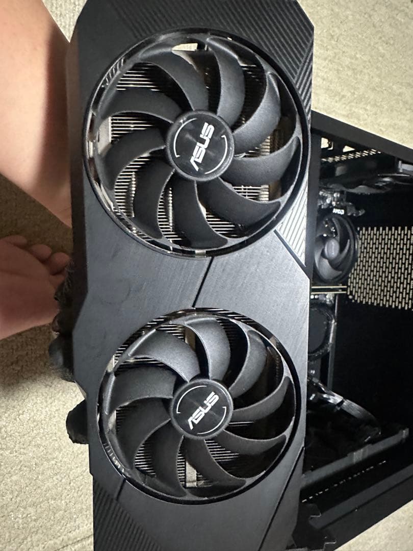 自作pc ryzen5-4500 RTX-2070 メモリ16GB SSD1TB