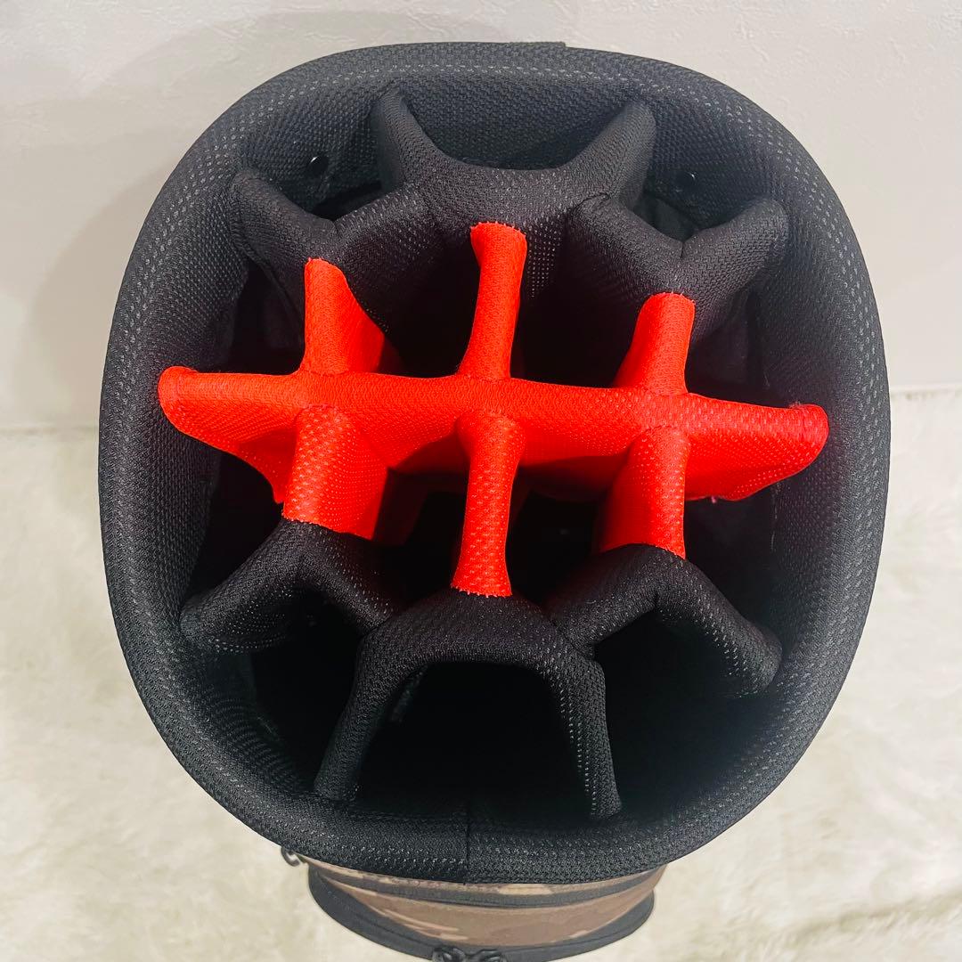 NIKE ナイキ キャディバッグ 迷彩 カモフラ 14分割 レア品