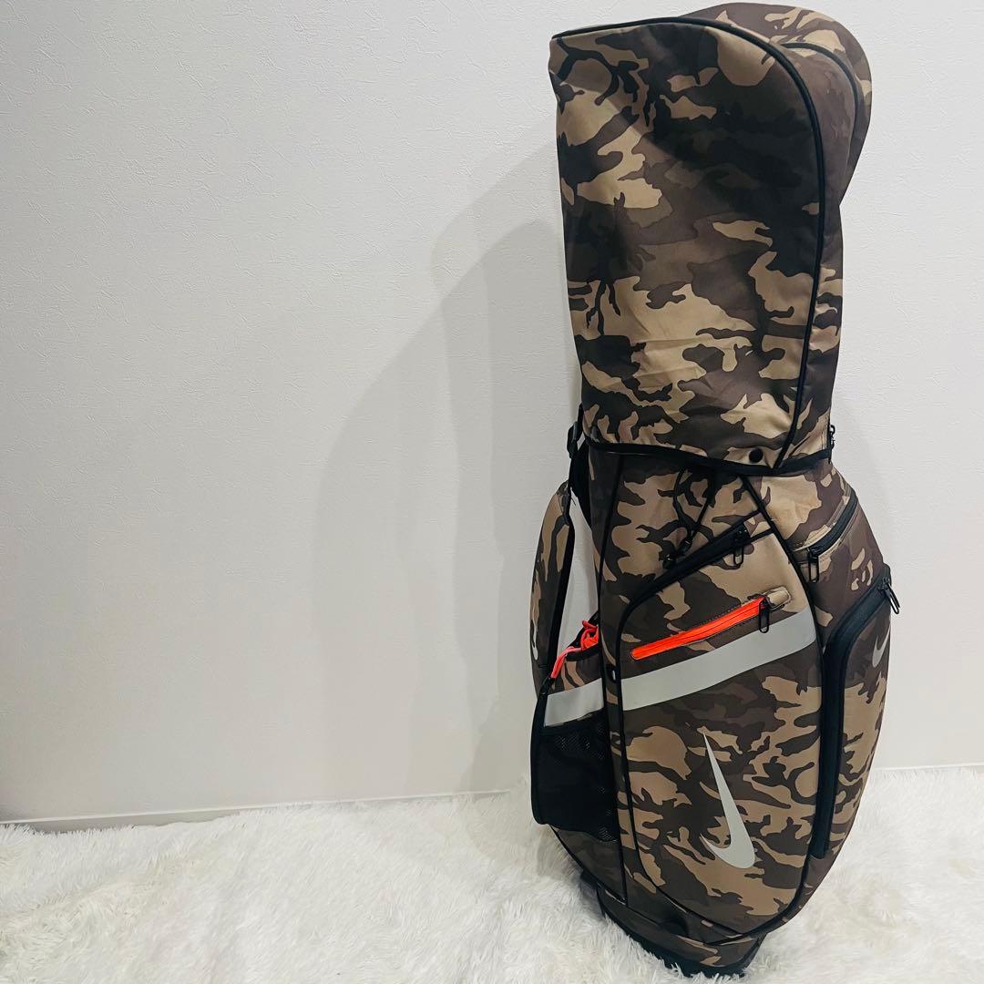 NIKE ナイキ キャディバッグ 迷彩 カモフラ 14分割 レア品