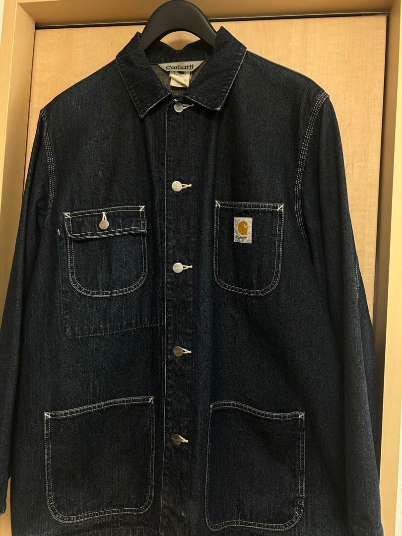 Carhartt ダークデニム カバーオール