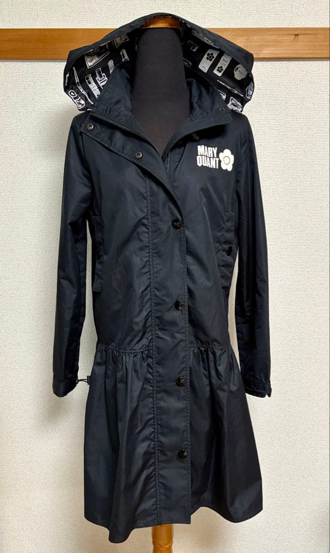 マリークワント　レインコート　Mサイズ　ウィンドブレーカー