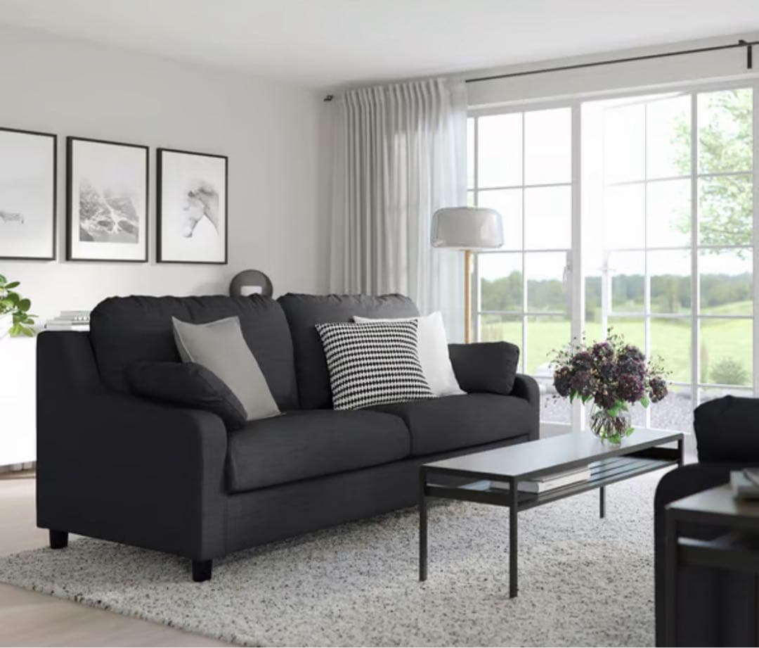 IKEA VINLIDEN 二人掛けソファ