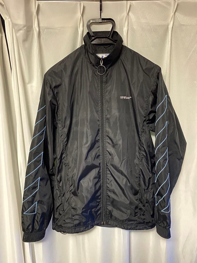 た*け様 off white　ナイロンジャケット