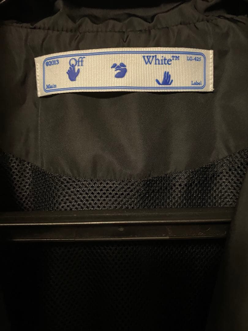 た*け様 off white　ナイロンジャケット