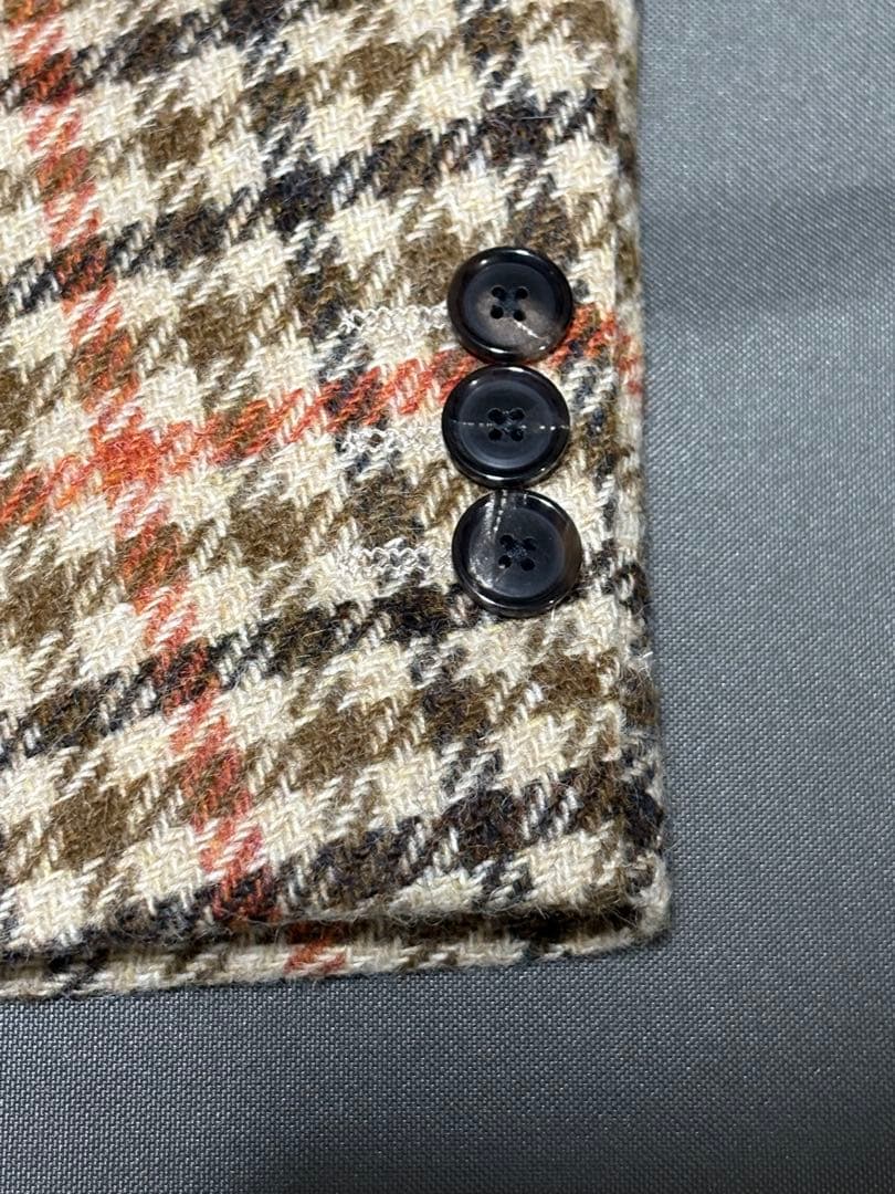 BEAMS F / MOON ガンクラブチェック+ペーン ジャケット