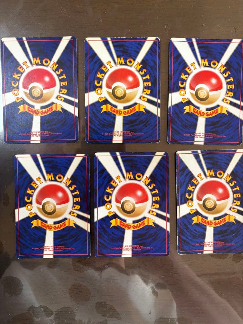 P*0様 旧裏　ポケモンカード わるいポケモン　6枚セット