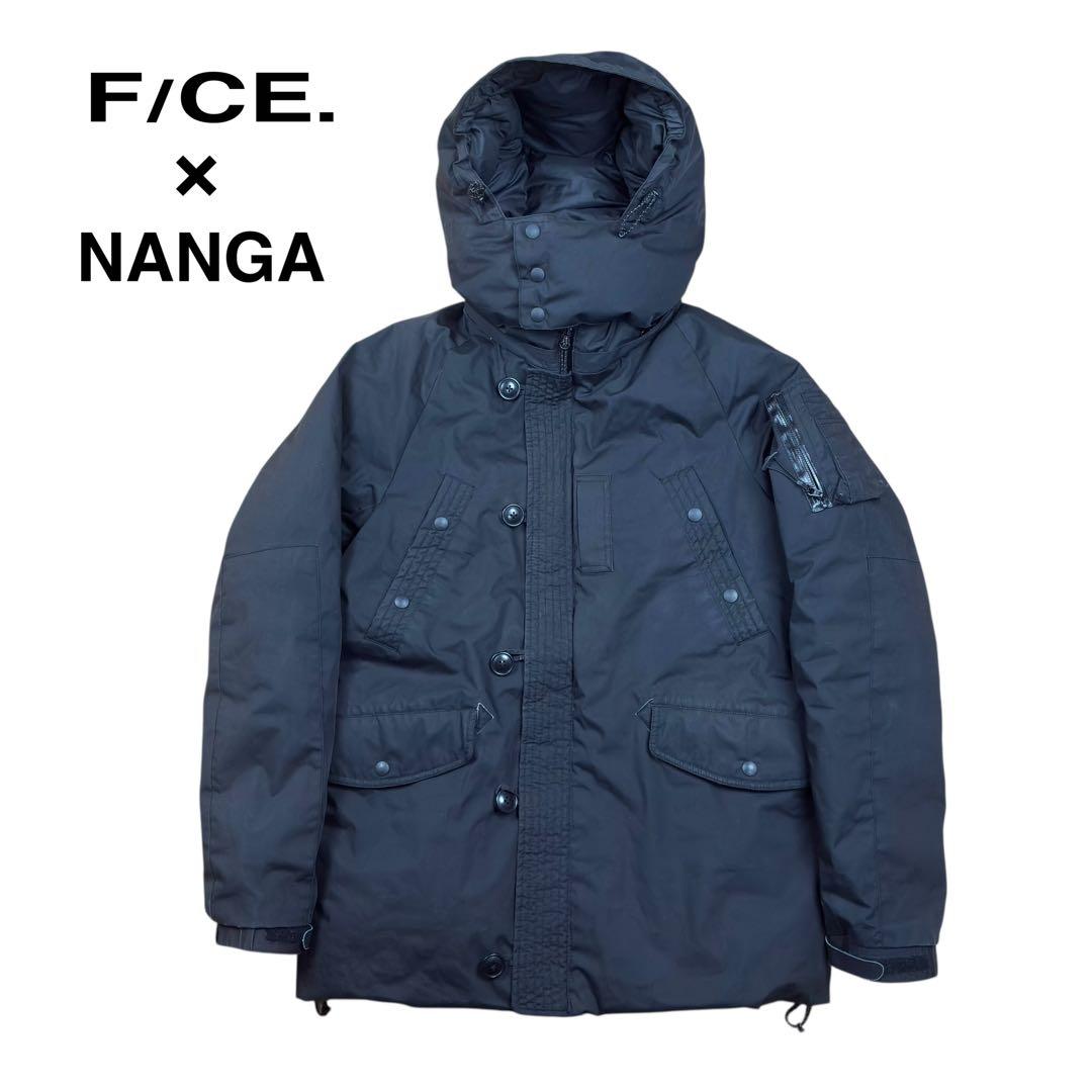 F/CE. × NANGA N-3B ダウン ジャケット ブルゾン ブラック M