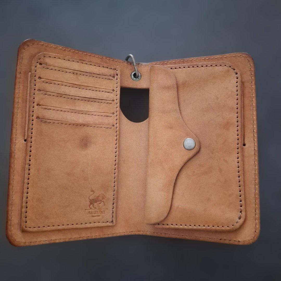⭕専用⭕ALZUNI レザー ウォレットとチェーンセット