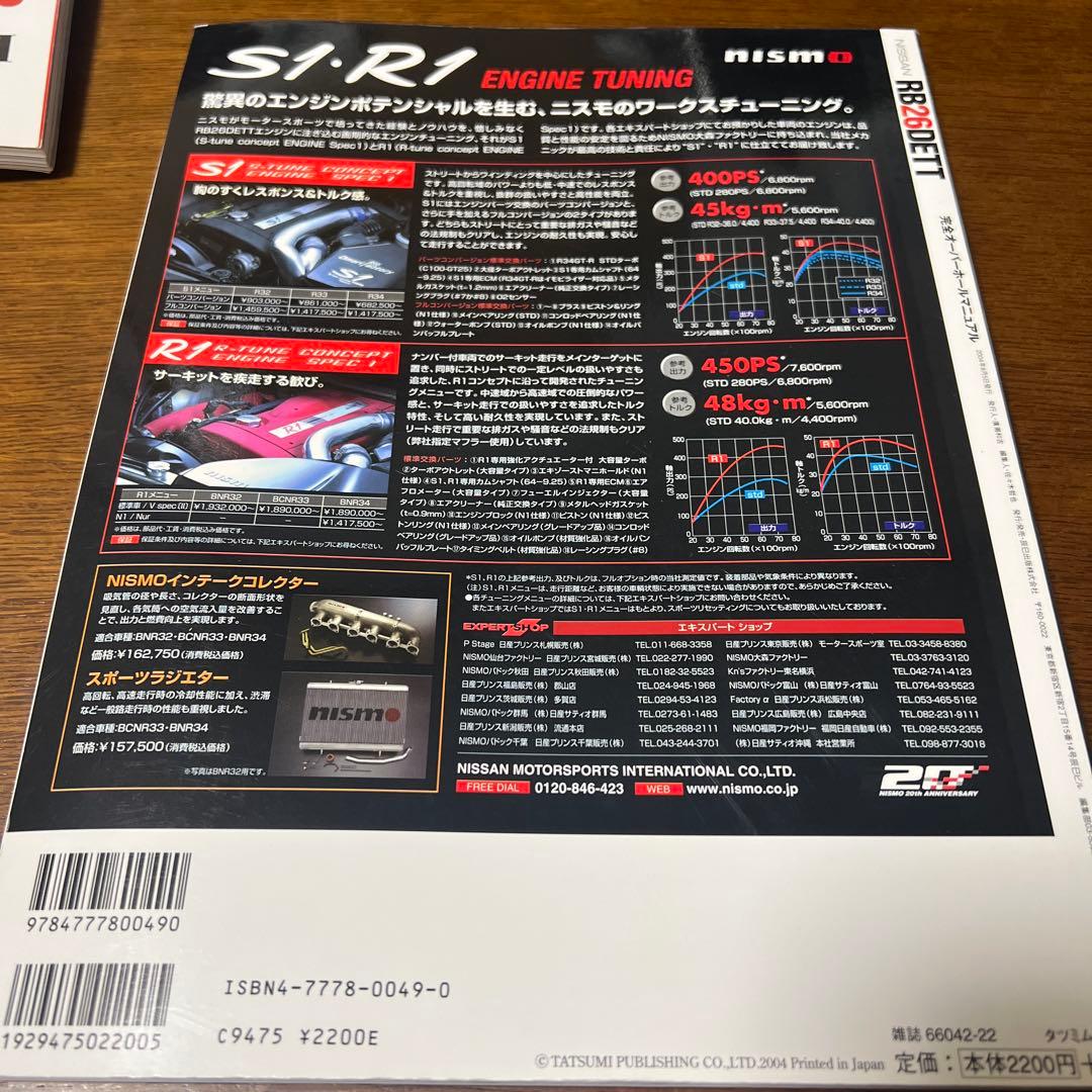 p*i様 NISSAN RB26DETT完全オーバーホールマニュアル