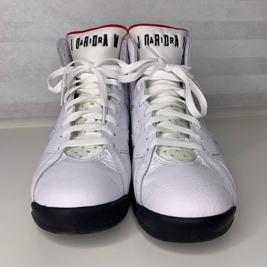 Jordan エアジョーダン 7 ホワイト/レッド/ブラック